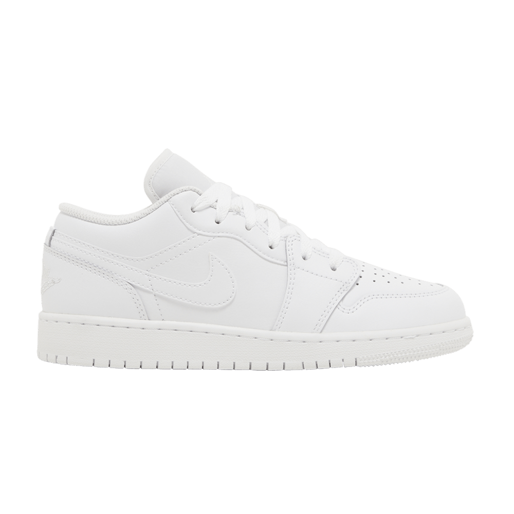 Air Jordan 1 Low GS 'Triple White' 2023