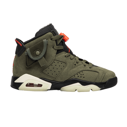 Travis Scott x Air Jordan 6 Retro GS 'Olive'