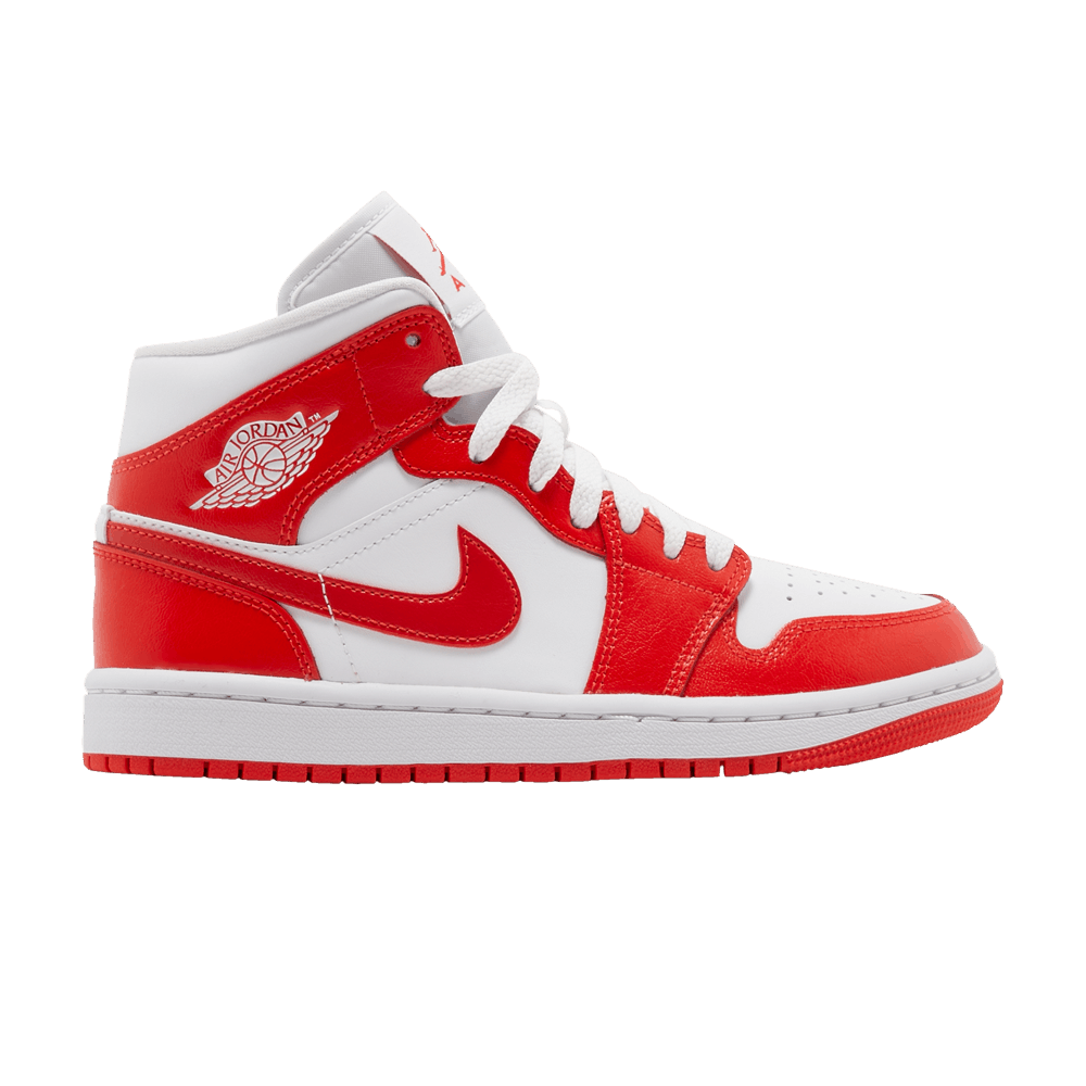 Wmns Air Jordan 1 Mid 'Habanero Red'