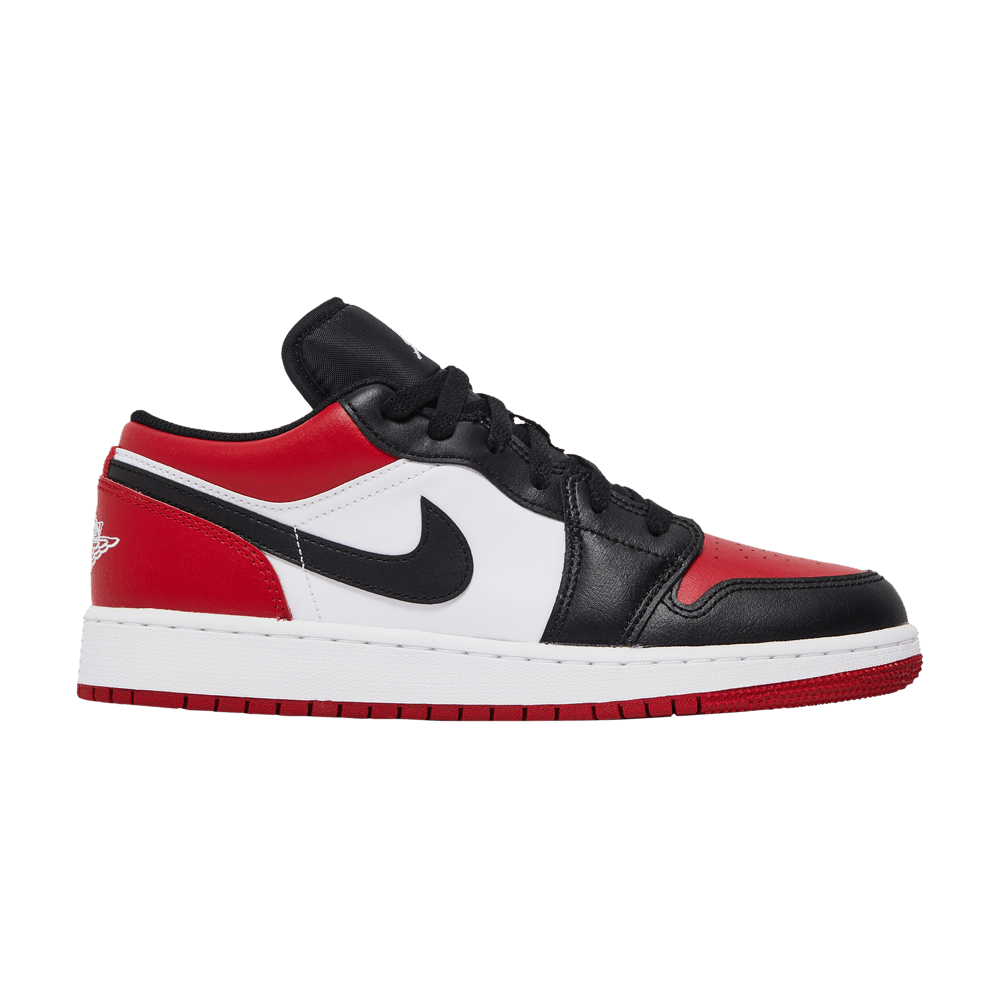 Air Jordan 1 Low GS 'Bred Toe'