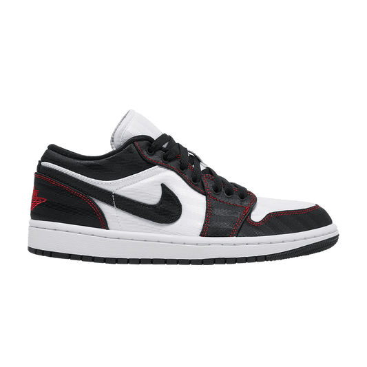 Wmns Air Jordan 1 Low SE Utility 'White Black Red'